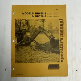 F-7358 WOODS Backhoe Operator Manual