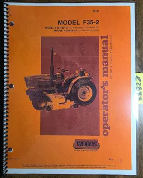 F-7384 WOODS Mower International Mitsubishi Op Manual