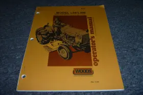 L235DT WOODS Rotary Mower Kubota Dt Tractor Service Operator