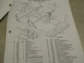 M208-2 WOODS Operators Manual Rotary Mower Cutter #3