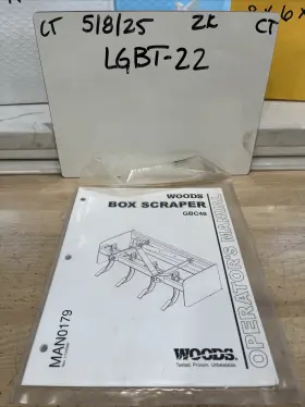 MAN0179 WOODS Box Scraper Operators Manual