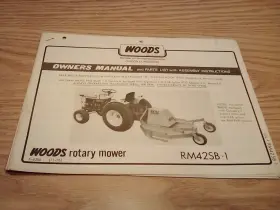 RM42SB-1 WOODS Service Catalog Rotary Mower