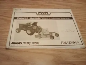RM48WH-1 WOODS Service Catalog Rotary Mower