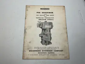 37003A WOODWARD Bulletin Psg Governor Manual