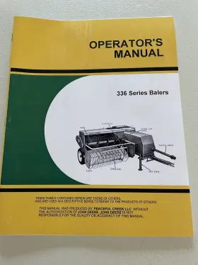 616695727438 WORKING MANUALS Service Operators Manual Set #2