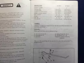 GF452 WORKING MANUALS Kuhn Gyrotedder Manual Catalog Book #3