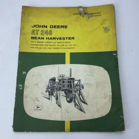 OM-N159030 WORKING MANUALS Deere Bean Harvester Manual