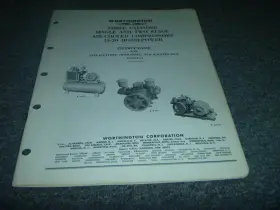 H-4422A WORTHINGTON Compressor Operator Manual Xz