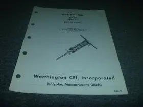 WS-30 WORTHINGTON Sinker Catalog Manual Xz