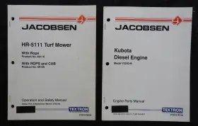 HR-5111 WRIGHT SENTAR Jacobsen Turf Mower Operators Manual