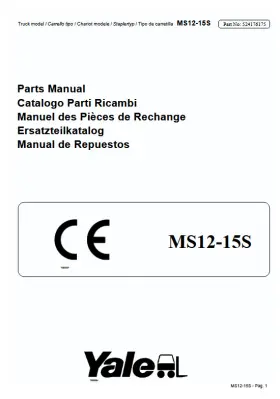524176175 YALE Pallet Jack Catalog Manual Pdf
