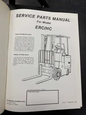 ERC120HC YALE Service Manual