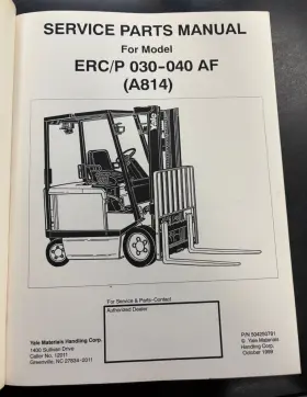 ERP040AF YALE Forklift Serv