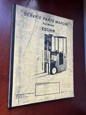 ESC040HB YALE Service Manual Itd
