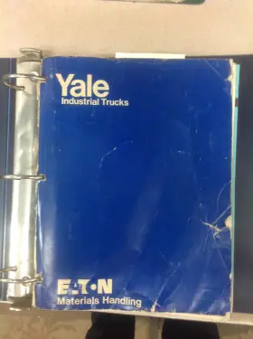 IDT-1138 YALE Gc Gp Glc Book Catalog Operator Manual Gas Fork