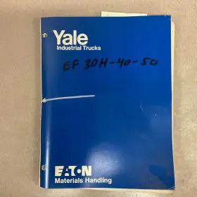 ITD1092 YALE Book Catalog Manual Electric Fork Lift