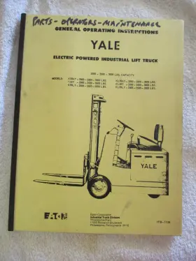 KL58ATLT YALE Oper Manual