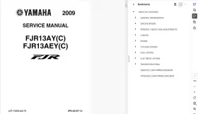 FJR13AZS YAMAHA Service Repair Manual Pdf Usb #2