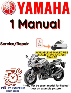 FZ6RYY YAMAHA Service Repair Manual Pdf Usb