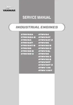 3TNV-4TNV YANMAR Manual