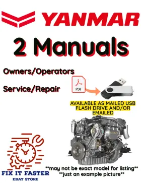 6CH-HTE3 YANMAR Marine Engine Manual Service Repair Pdf Usb