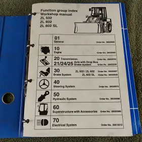 ZL602 ZETTELMEYER Loader Manual Set