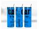 CAT 1R-1807 Blue Filter Tumbler 20oz Skinny