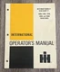 International Harvester Cub Cadet 1000 1200 1250 1450 & 1650 Operator&rsquo;s Manual