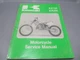 Kawasaki OEM Service Manual 1992 KX125 KX250 99924-1153-01