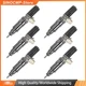 6PCS Fuel Injectors VOE20440388 20440388 For Volvo EC140B EC330B EC460 EC290BLC