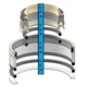 707-99-14930 Angle Cylinder Seal Kit Fits Komatsu D31EX-21A D31PX-21A D37EX-21