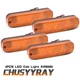 4pc LED Amber Flashing Cab Light For Case IH Steiger 9310 9330 9350 9370 AR60250