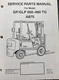 Yale Service Parts Manual GP/GLP 050-060 TG (A875) #1744