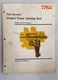 Hydrapower Integral Power Steering Gear HFB64 Service Manual 1983