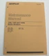 Caterpillar CAT 12G 14G 140G Motor Grader Operation Maintenance Manual Book