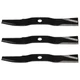 3PK Oregon Heavy Duty Blade for 60" Kubota - RCK60-32, RCK60-40LX, RCK60R-F36