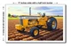 1969 Minneapolis Moline G1000 Tractor - 11x17 Poster Art Print