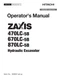 HITACHI ZAXIS ZX 470LC-5B&nbsp;670LC-5B&nbsp;870LC-5B EXCAVATOR OPERATORS MANUAL #1