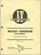 MF-41 I&T Shop Service Manual covers Massey Ferguson MF 670 690 and 698 Tractor