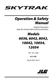 JLG SKYTRAK 10042 10054 12054 6036 6042 8042 Operators Manual 31211387