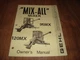 Gehl Mix-All Mixer 95MX 120MX Owners Manual Form No. 901363