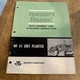 Vintage 1967 Massey Ferguson Mf 41 Unit Planter Operators Manual