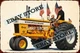 1960s Minneapolis Moline G900 Tractor farming patriotic American flag tin sign