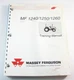Massey Ferguson MF 1240 1250 1260 Utility Tractor Training Manual Service Repair