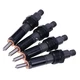 4X 3802338 For Cummins 4BT 3.9L 4B3.9-C Engine Fuel Injectors