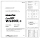 Komatsu WA300L-3 Avance Wheel Loader Workshop Manual SN 53001 and UP PDF