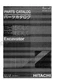 HITACHI EX150LC-5 EX160LC-5 Excavator Parts Catalog Manual