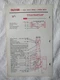 1969 Oliver  1950 1950-T Series 2WD Tractor Lubrication Chart Data Card