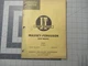 I&T Shop Service Manual Massey- Ferguson MH-6A  Model 16 (Pacer)