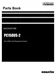 Komatsu PC158US-2 Excavator Parts Catalog Manual SN 10001-UP (Overseas Version)